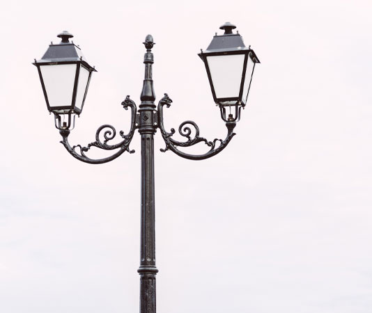 Designer and Decorative Poles for Urban and Outdoor Lighting