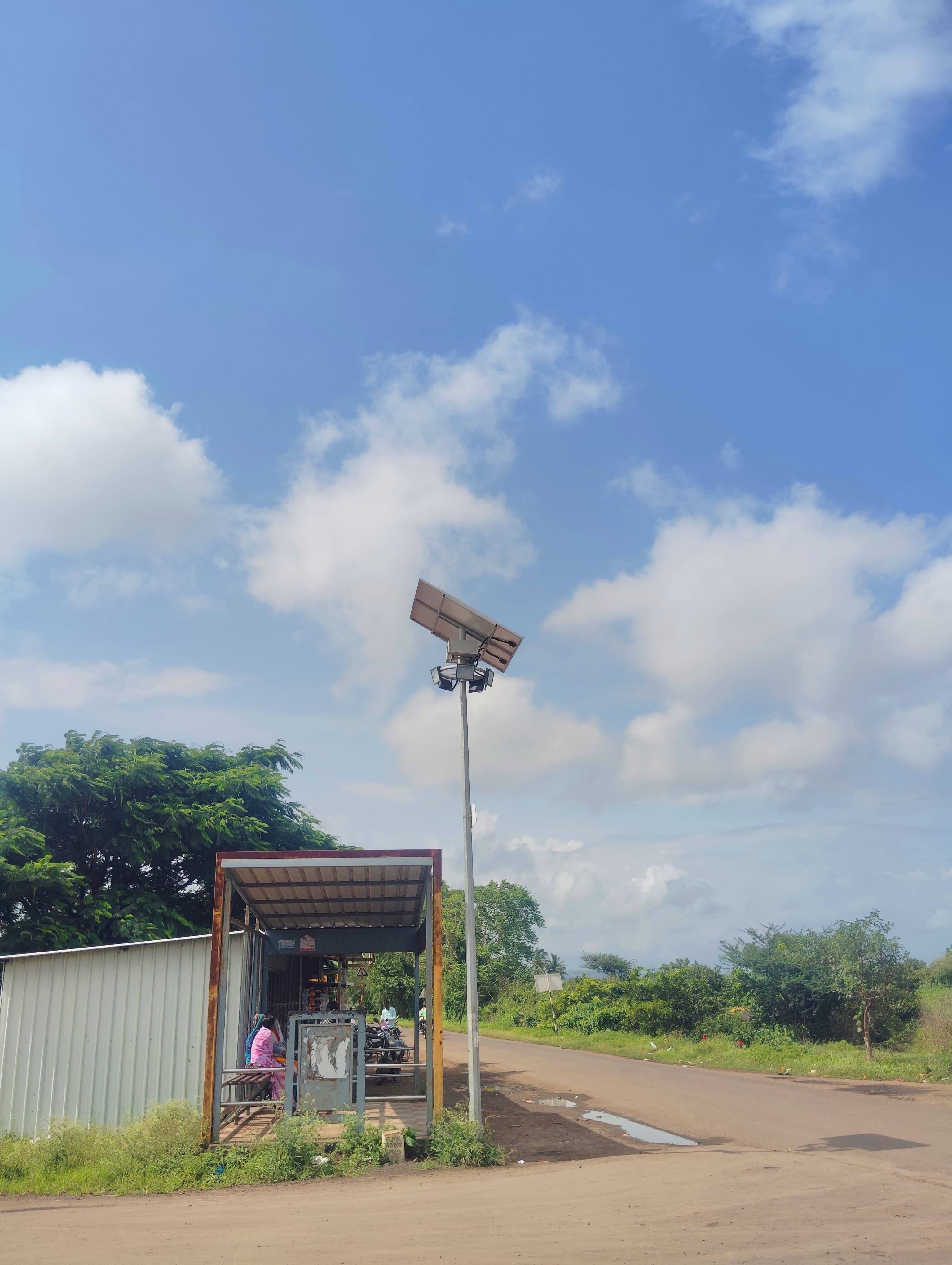 Solar Mini- Highmast  Project – Sinnar (2025)